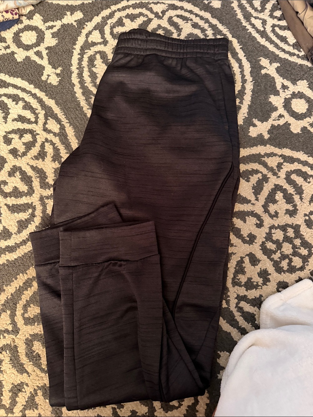 Men’s Black Comfort Knit Pants